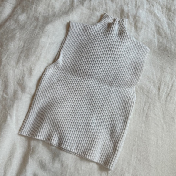 ZARA Knit Cropped Top 5536/166/172 size M - Picture 7 of 7